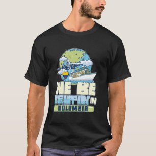 Camiseta Estaremos Tripejando Na Colômbia Férias Familiares