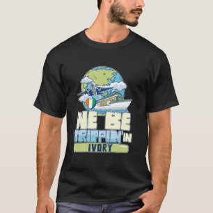 Camiseta Estaremos Tripejando Na Férias Da Família Do Marfi