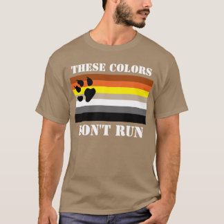 Camiseta Estas cores não funcionam. Nação dos gay.