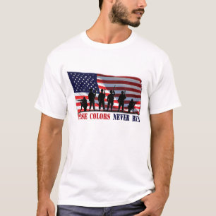 Camiseta Estas cores nunca funcionam o t-shirt