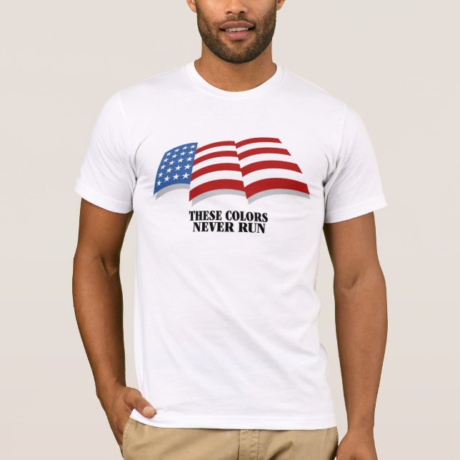 Camiseta Estas cores nunca funcionam o t-shirt (Frente)