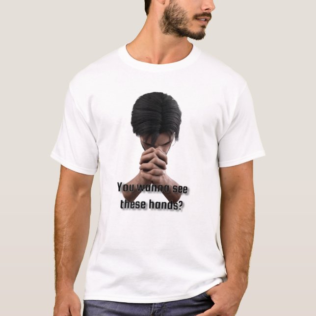 Camiseta Estas Mãos (Frente)