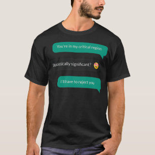 Camiseta Estatisticamente Significativo Não