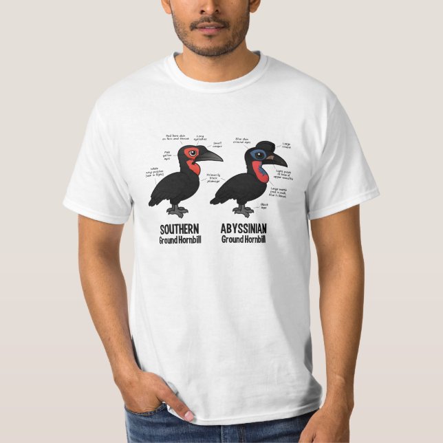 Camiseta Estatísticas à terra de Hornbil (Frente)