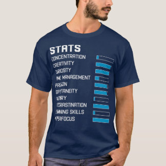 Camiseta Estatísticas ADHD
