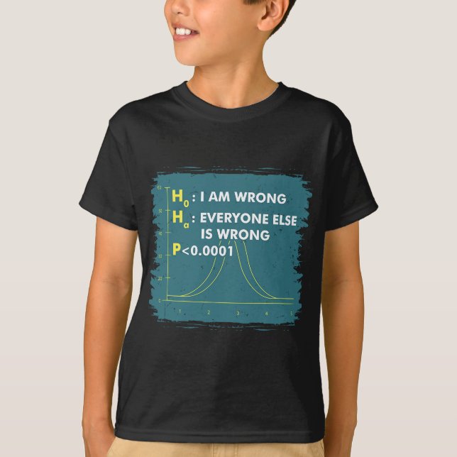 Camiseta Estatísticas Engraçadas Eu Geek Matemática Eu Sou  (Frente)