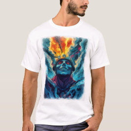 Camiseta estátua A Expressão Escura Ascendente