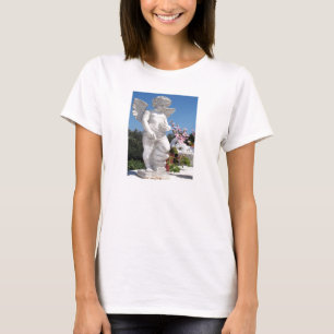 Camiseta Estátua Anjo no Verde limão