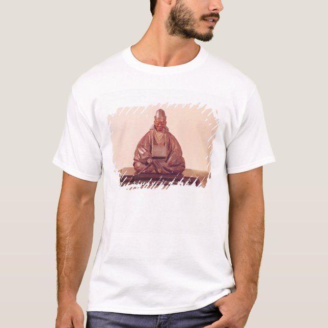 Camiseta Estátua assentada do período de Basho Edo (Frente)