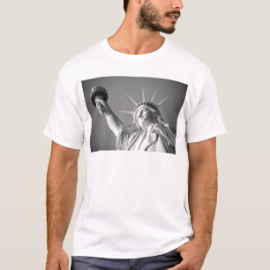 Camiseta Estátua Branca Negra da Liberdade