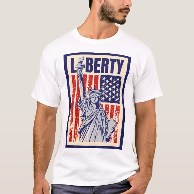 Camiseta Estátua da Liberdade (Frente)