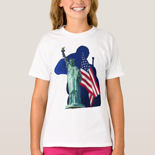 Camiseta Estátua da Liberdade (Frente)