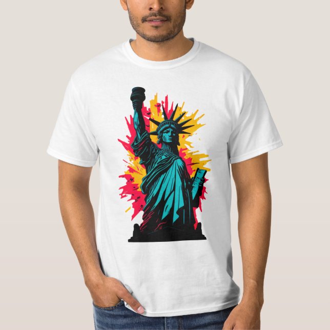 Camiseta Estátua da Liberdade (Frente)