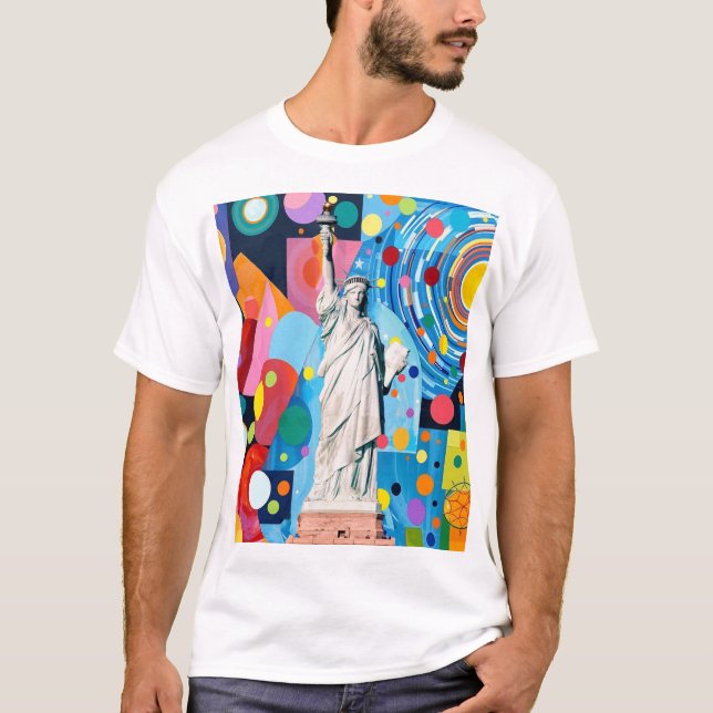 Camiseta Estátua da Liberdade (Frente)