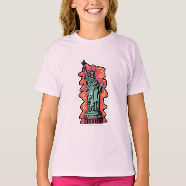 Camiseta Estátua da Liberdade (Frente)