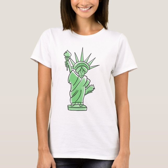 Camiseta Estátua da Liberdade (Frente)