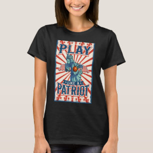 Camiseta Estátua da Liberdade 4 de julho Mulheres Homens U.