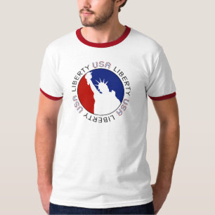 Camiseta Estátua da liberdade 4o do t-shirt de julho