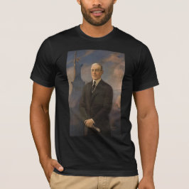Camiseta Estátua da Liberdade e Presidente Woodrow Wilson