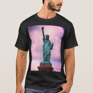 Camiseta Estátua da Liberdade, Nova York, NY (Porto de Nova