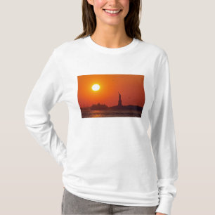 Camiseta Estátua da Liberdade, Porto de Nova York, NY, EUA,