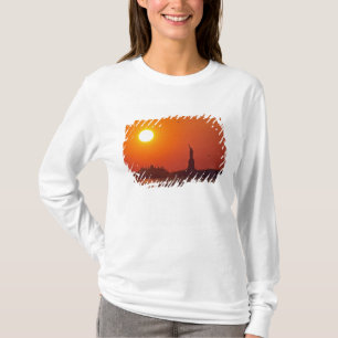 Camiseta Estátua da Liberdade, Porto de Nova York, NY, EUA,
