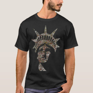 Camiseta Estátua da Liberdade Pro Imigração América