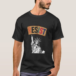 Camiseta Estátua da Liberdade Resistência Retro