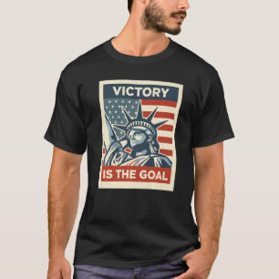 Camiseta Estátua da liberdade Símbolo da liberdade da Améri