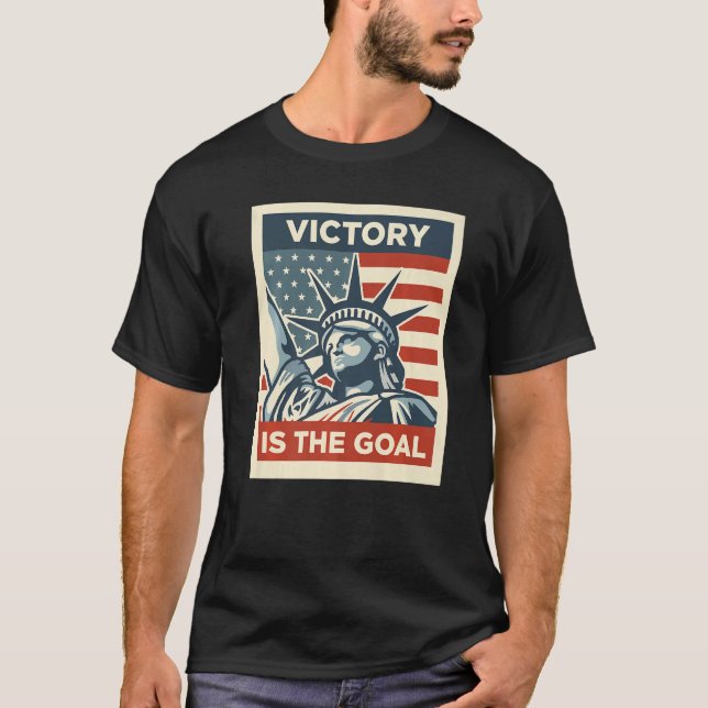 Camiseta Estátua da liberdade Símbolo da liberdade da Améri (Frente)