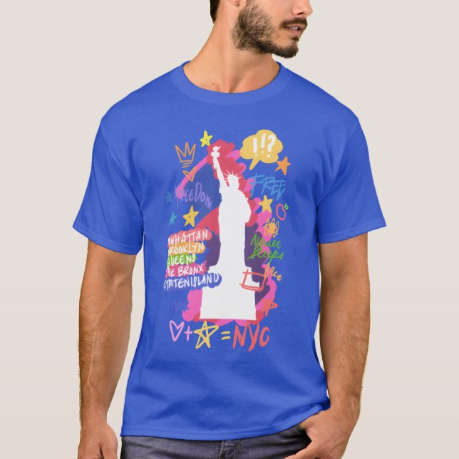Camiseta Estatua da LiberdadePresente turístico presente (Frente)