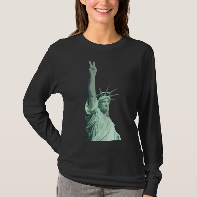 Camiseta Estátua da Paz de Liberdade (Frente)