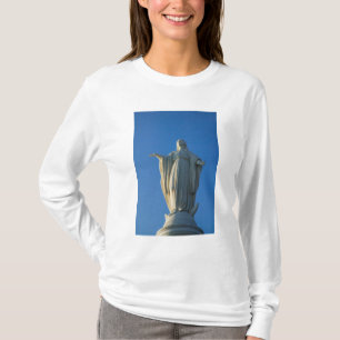 Camiseta estátua de 118 pés da Virgem Maria em San