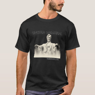 Camiseta Estátua de Abe Lincoln em Washington D C