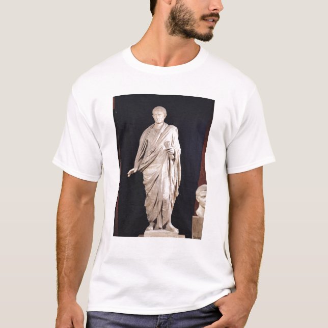Camiseta Estátua de Caesar Augustus (Frente)