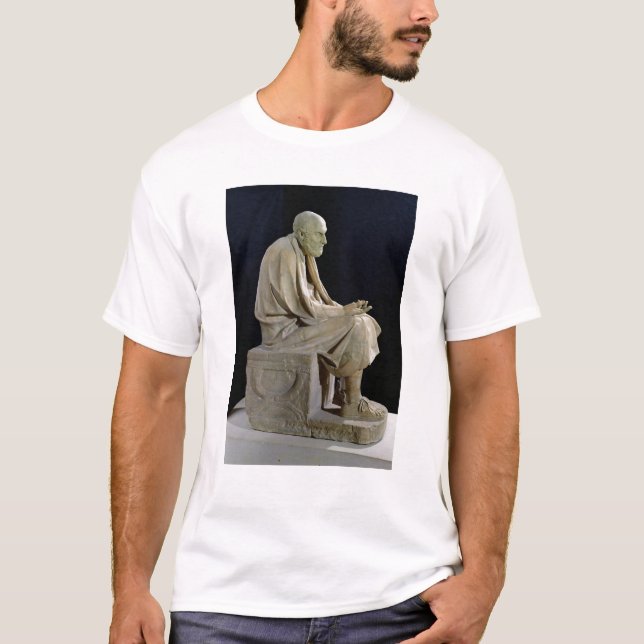 Camiseta Estátua de Chrysippus o filósofo grego (Frente)