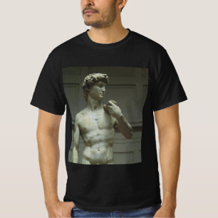 Camiseta Estátua de Davi de Michelangelo