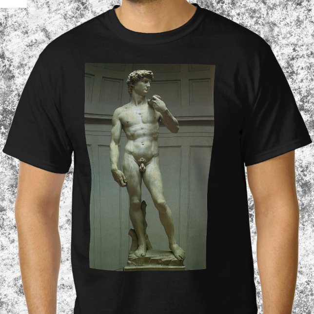 Camiseta Estátua de David por Michelangelo (Criador carregado)