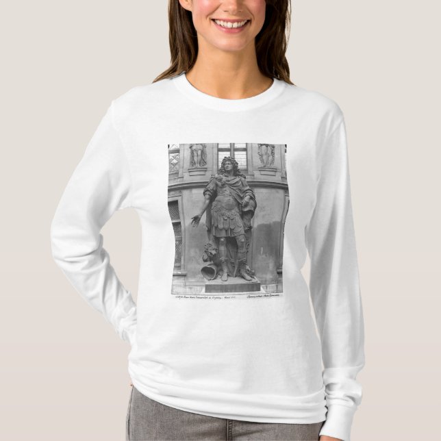 Camiseta Estátua de Louis XIV (Frente)