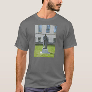 Camiseta Estátua de Max Planck em Berlim