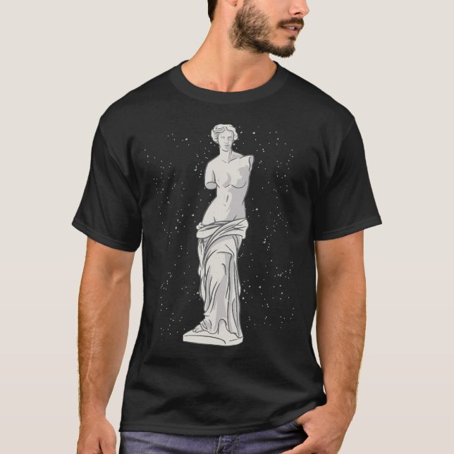 Camiseta Estátua de Vênus. (Frente)