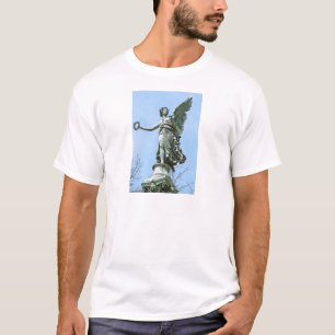Camiseta Estátua do Anjo no Jardim do Palácio de Charlotten