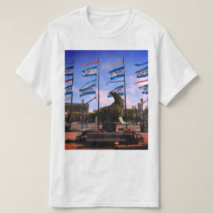 Camiseta Estátua do Leão do Cais 39 Marinho #1-2