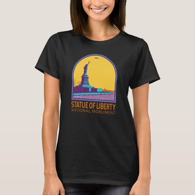 Camiseta Estátua do Monumento Nacional da Liberdade (Frente)