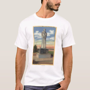 Camiseta Estátua do padre Garces no círculo de Garces