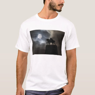 Camiseta Estátua do Rei Kralja Tomislava em silhueta