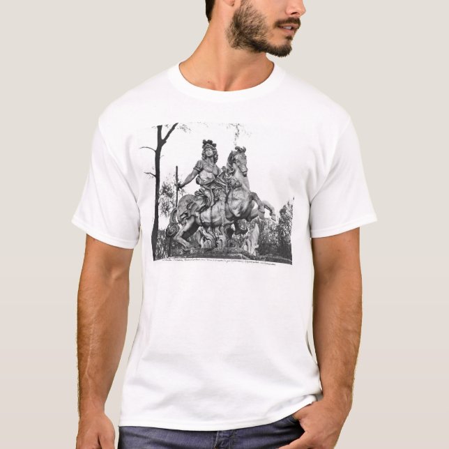 Camiseta Estátua equestre de Louis XIV (Frente)