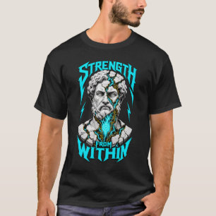 Camiseta Estátua Grega Força Interior ADOM