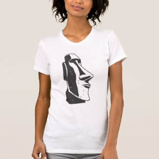 Camiseta Estátua principal de Moai da Ilha de Páscoa