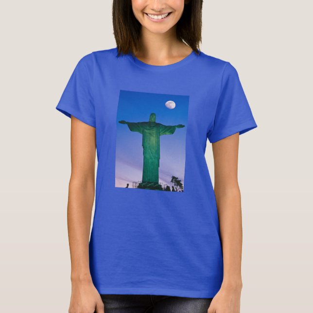 Camiseta Estátua Redentora do Cristo| Rio de Janeiro Brasil (Frente)